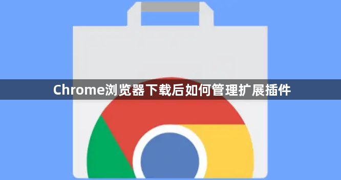 Chrome浏览器下载后如何管理扩展插件1