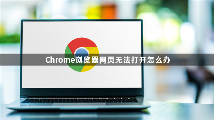 Chrome浏览器网页无法打开怎么办1