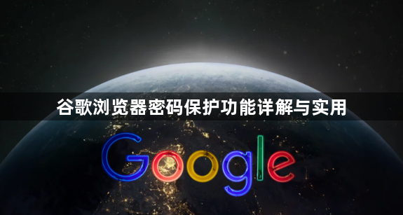 谷歌浏览器密码保护功能详解与实用1