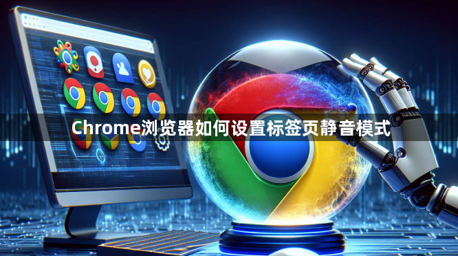 Chrome浏览器如何设置标签页静音模式1