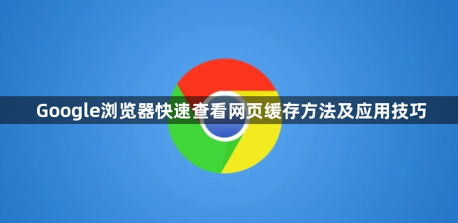 Google浏览器快速查看网页缓存方法及应用技巧1