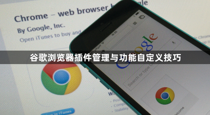 谷歌浏览器插件管理与功能自定义技巧1