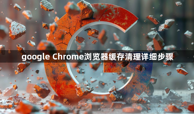 google Chrome浏览器缓存清理详细步骤1