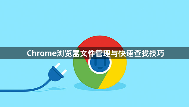 Chrome浏览器文件管理与快速查找技巧1