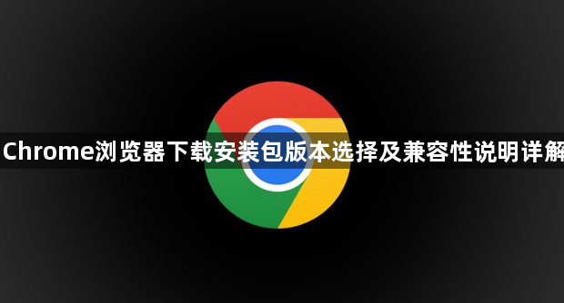 Chrome浏览器下载安装包版本选择及兼容性说明详解1