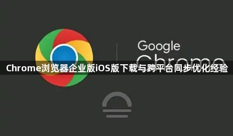 Chrome浏览器企业版iOS版下载与跨平台同步优化经验1