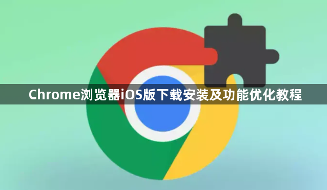 Chrome浏览器iOS版下载安装及功能优化教程1