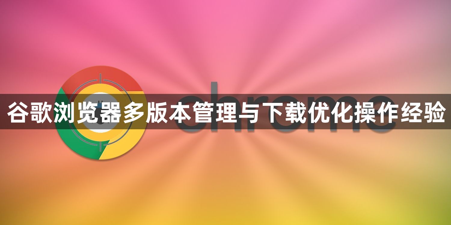 谷歌浏览器多版本管理与下载优化操作经验1