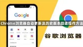 Chrome浏览器自动更新及历史版本回退操作方法1