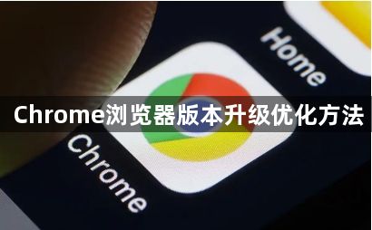 Chrome浏览器版本升级优化方法1