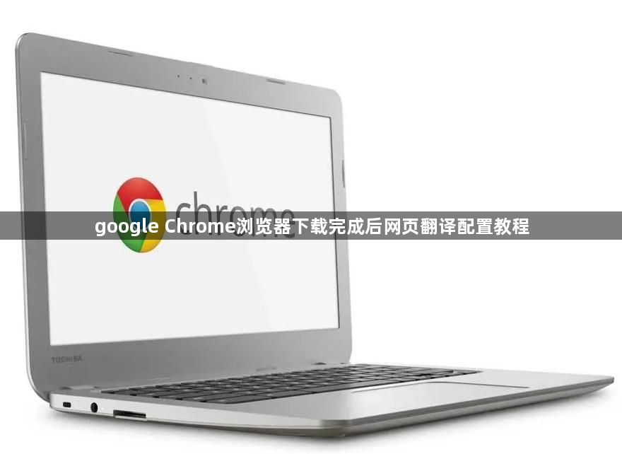 google Chrome浏览器下载完成后网页翻译配置教程1