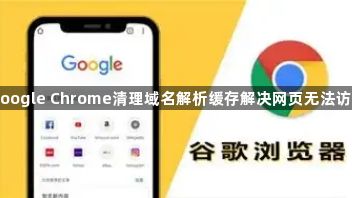 google Chrome清理域名解析缓存解决网页无法访问1