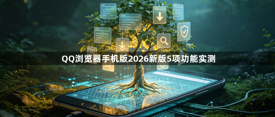 QQ浏览器手机版2026新版5项功能实测1