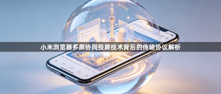 小米浏览器多屏协同投屏技术背后的传输协议解析1