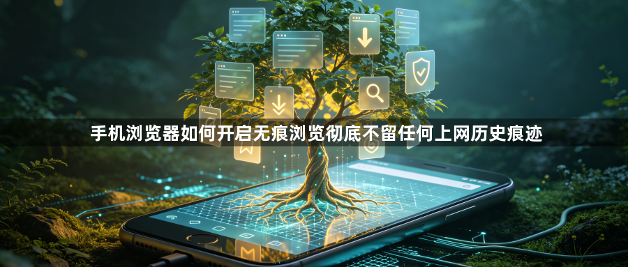 手机浏览器如何开启无痕浏览彻底不留任何上网历史痕迹1