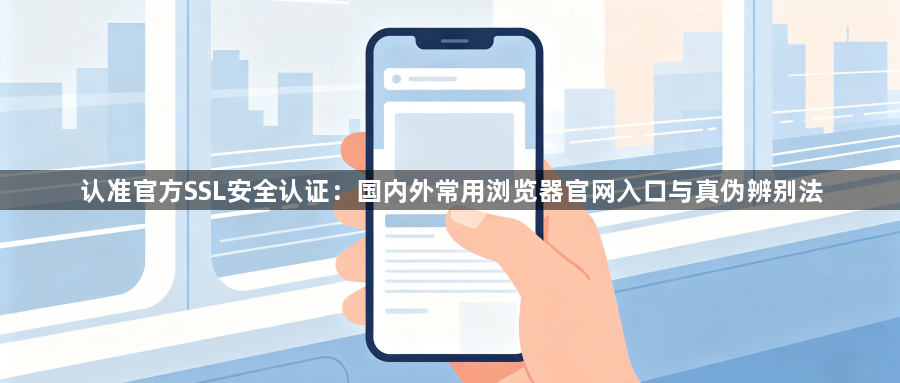 认准官方SSL安全认证:国内外常用浏览器官网入口与真伪辨别法1