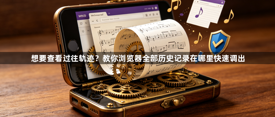 想要查看过往轨迹?教你浏览器全部历史记录在哪里快速调出1