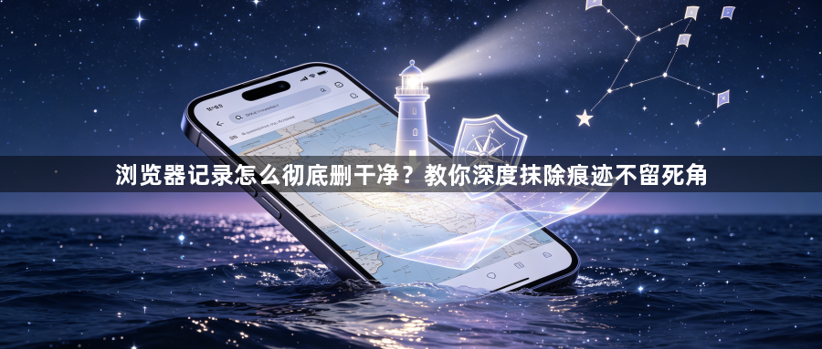 浏览器记录怎么彻底删干净？教你深度抹除痕迹不留死角1