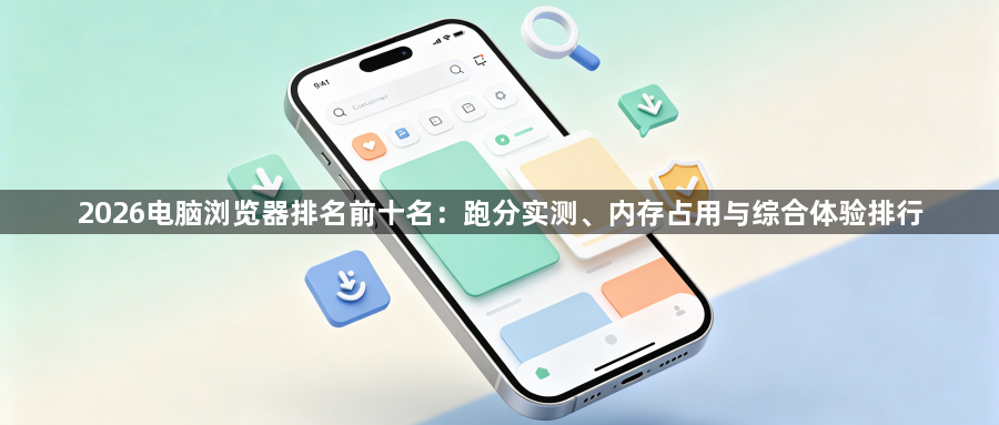 2026电脑浏览器排名前十名：跑分实测、内存占用与综合体验排行1