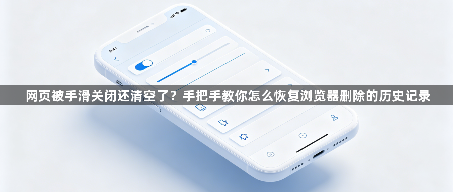 网页被手滑关闭还清空了？手把手教你怎么恢复浏览器删除的历史记录1