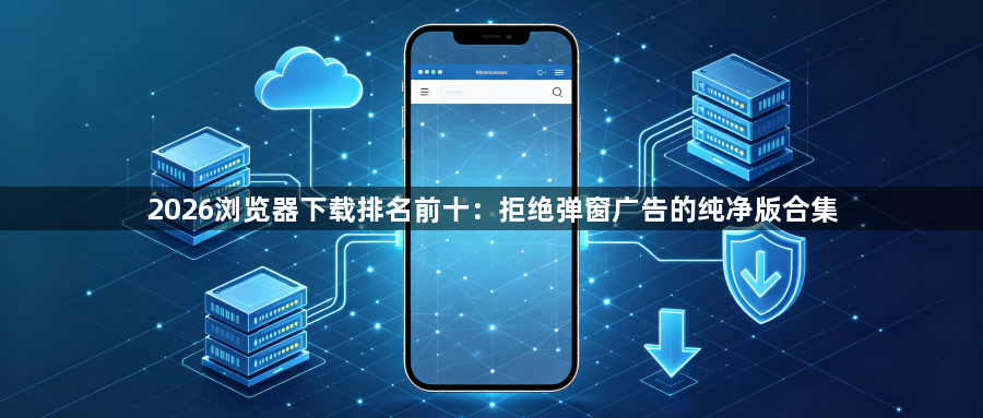 2026浏览器下载排名前十:拒绝弹窗广告的纯净版合集1