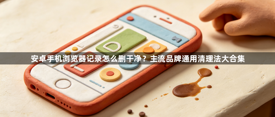 安卓手机浏览器记录怎么删干净？主流品牌通用清理法大合集1