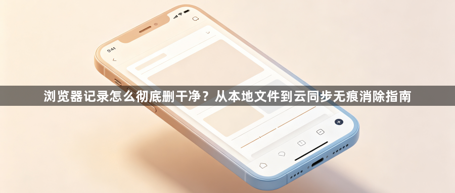 浏览器记录怎么彻底删干净?从本地文件到云同步无痕消除指南1