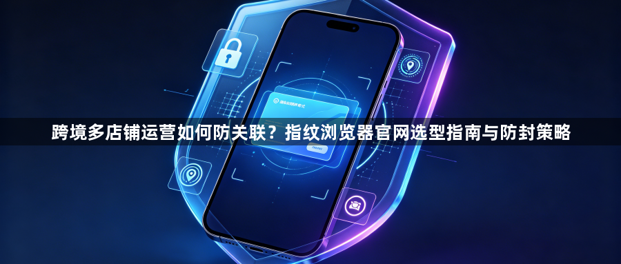 跨境多店铺运营如何防关联？指纹浏览器官网选型指南与防封策略1
