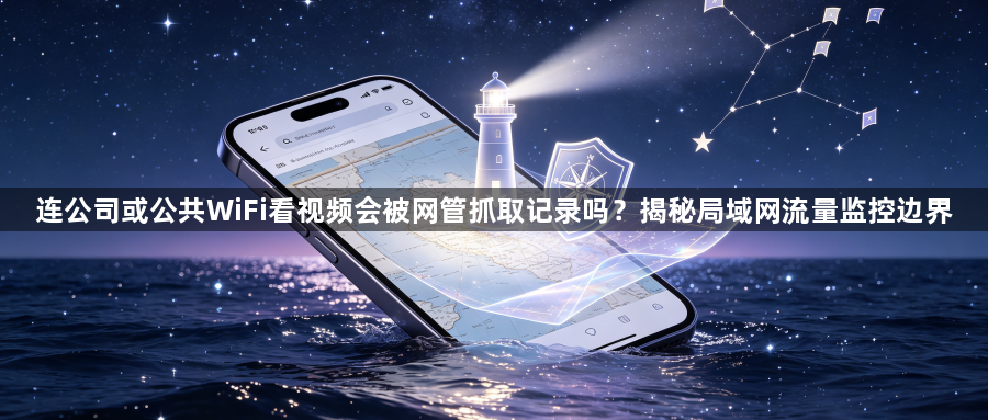 连公司或公共WiFi看视频会被网管抓取记录吗？揭秘局域网流量监控边界1
