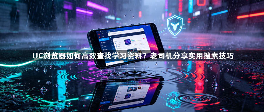 UC浏览器如何高效查找学习资料？老司机分享实用搜索技巧1