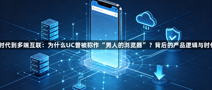从2G时代到多端互联:为什么UC曾被称作“男人的浏览器”?背后的产品逻辑与时代印记1