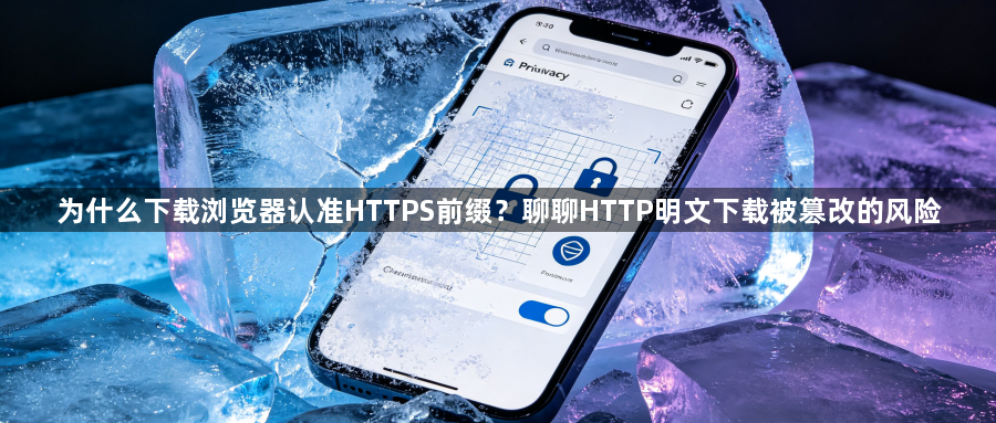 为什么下载浏览器认准HTTPS前缀?聊聊HTTP明文下载被篡改的风险1
